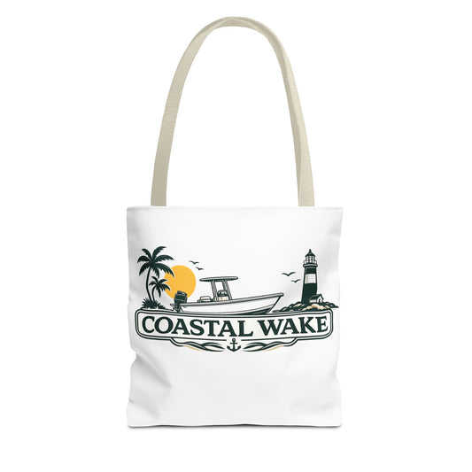 Coastal Wake Tote Bag