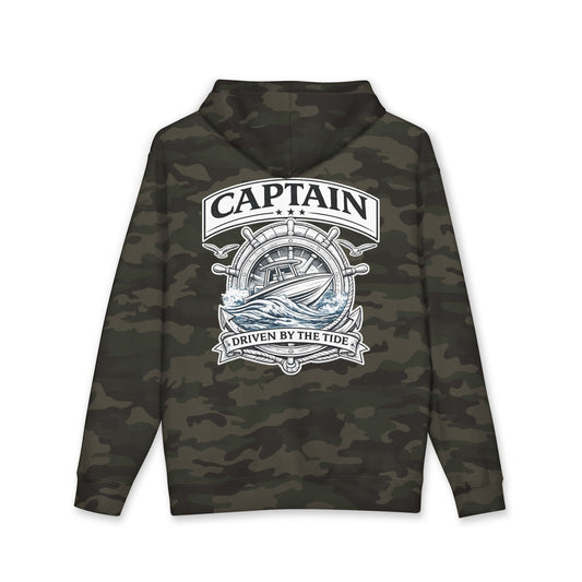 Captain Hoodie - 'Driven by the Tide' Nautical Captain Pullover